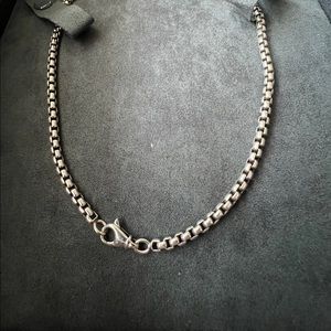 David Yurman Box Chain Necklace